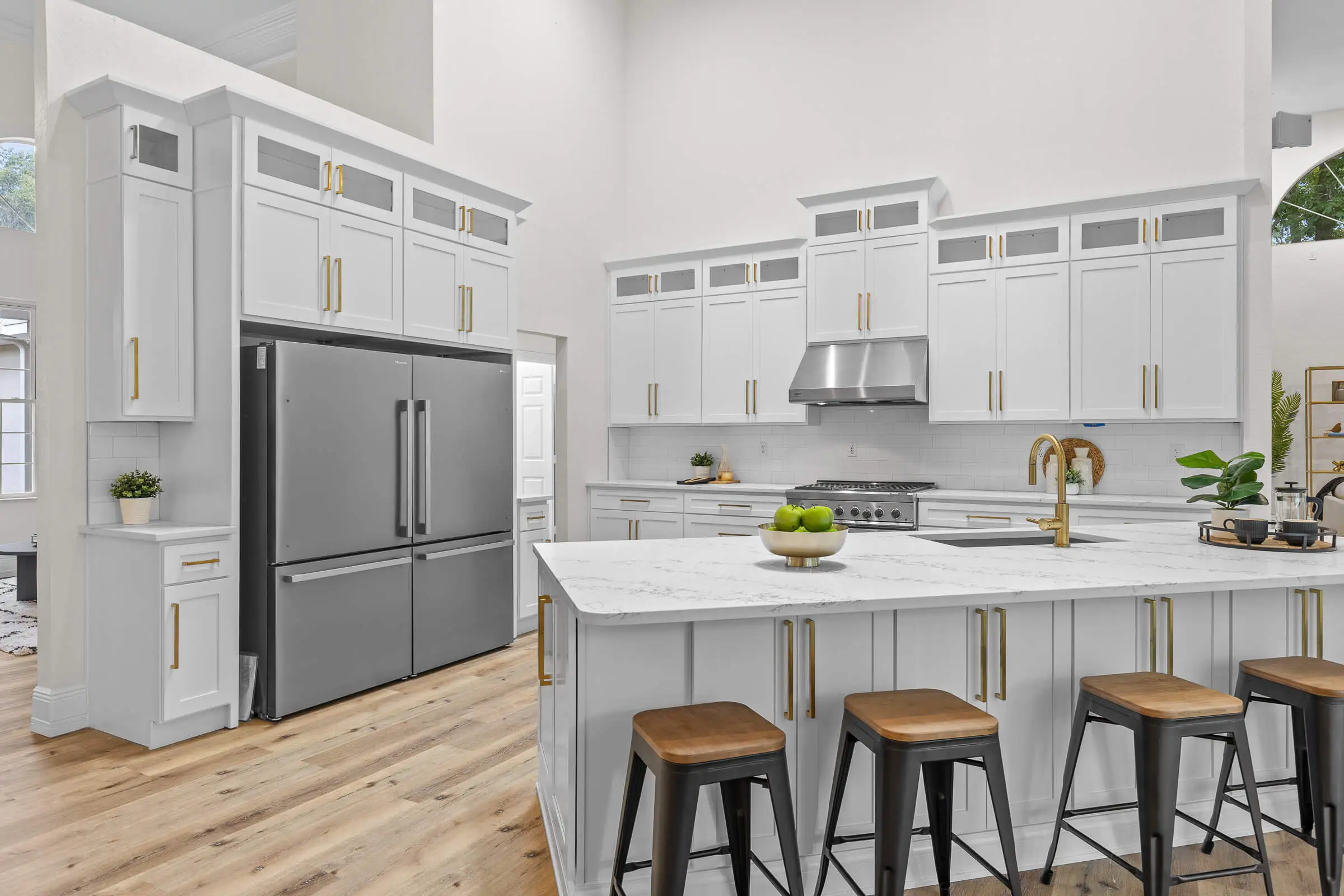 gorgeous kitchen real estate flambient photography orlando, fl